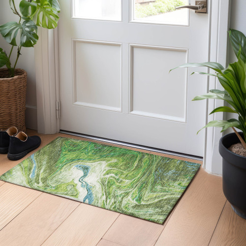 Addison Chantille ACN1061 Green Rug