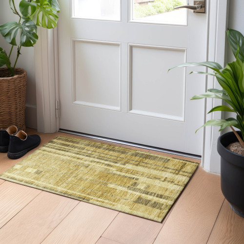Addison Chantille ACN1063 Gold Rug