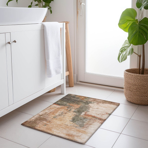 Addison Chantille ACN1068 Terracotta Rug