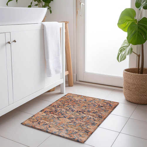 Addison Chantille ACN1084 Terracotta Rug