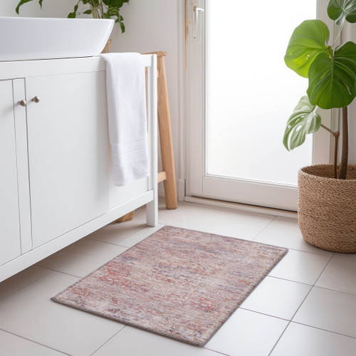 Addison Chantille ACN1636 Terracotta Rug