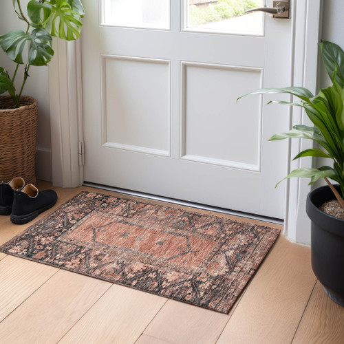 Addison Chantille ACN1727 Terracotta Rug
