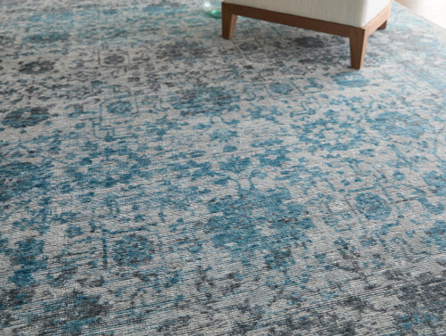 Feizy Loralai 8A63F Blue Gray Area Rug
