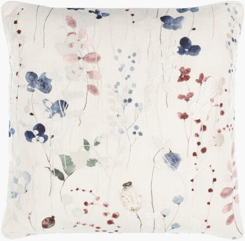 Surya Painterly Florals PFL-002 Accent Pillow