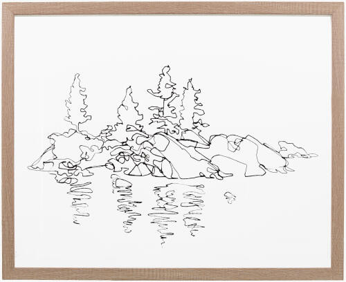 Surya Sachse HSE-001 Framed Art