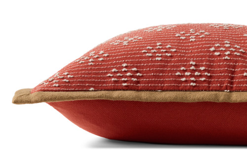 Loloi PLL0190 Red Pillow