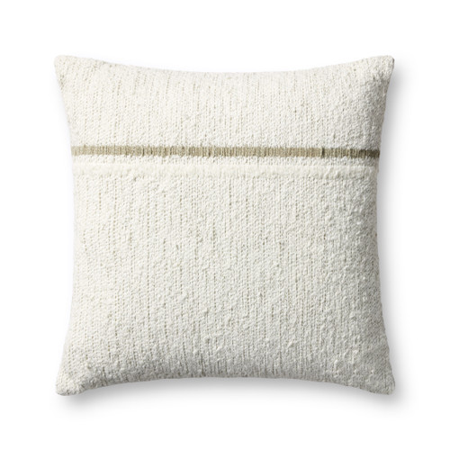 Loloi PLL0192 Ivory / Moss Pillow
