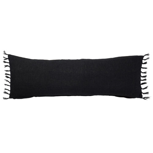 Jaipur Living Majere JEM01 Handmade Solid Navy Lumbar Pillow