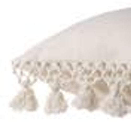 Jaipur Living Traveon CLE01 Handmade Solid White Pillow