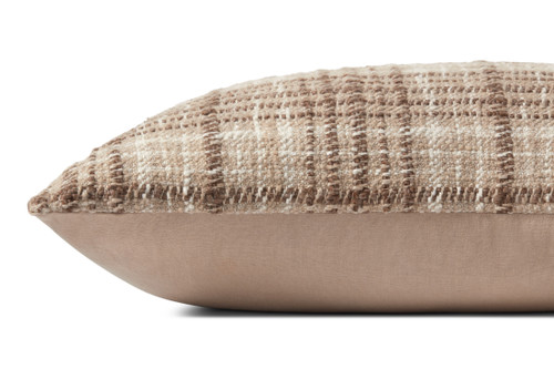 Loloi Beau PCJ0014 Brown Ivory Pillow
