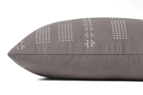 Loloi William PJS0007 Grey Pillow