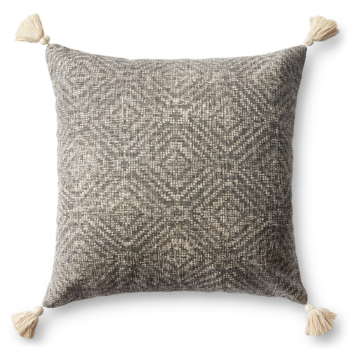 Loloi Pillows P0621 Charcoal Pillow