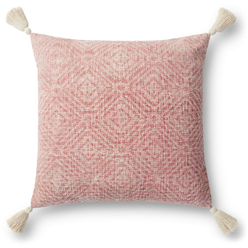 Loloi Pillows P0621 Pink Pillow