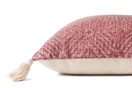 Loloi Pillows P0621 Red Pillow