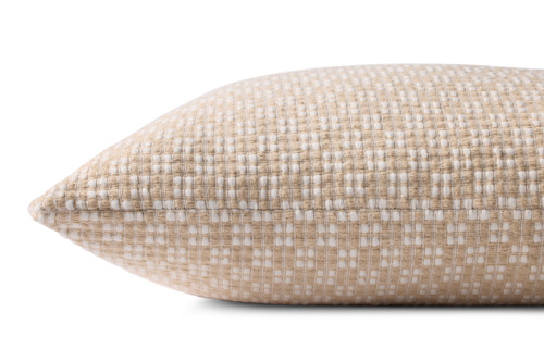Loloi PLL0125 Ivory Wheat Pillow