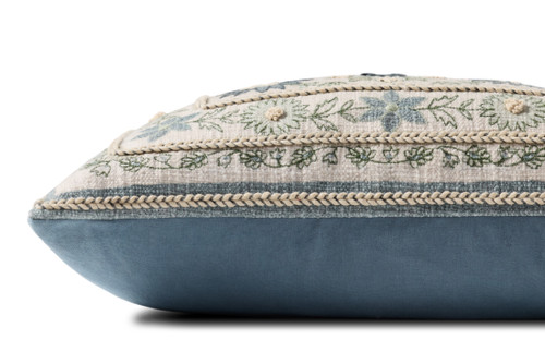 Loloi PLL0158 Blue Multi Pillow