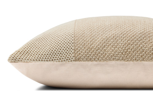 Loloi PLL0170 Ivory Beige Pillow