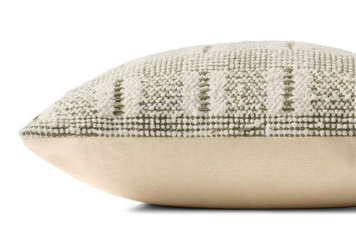 Loloi PLL0185 Ivory Green Pillow