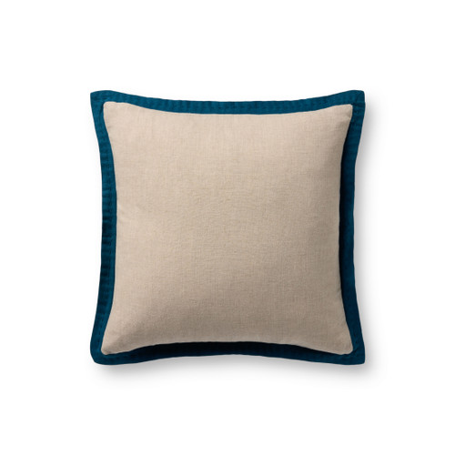 Loloi PLL0197 Natural Blue Pillow