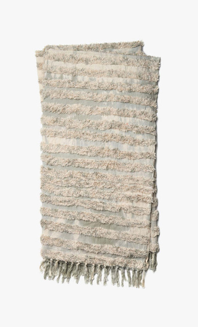 Loloi Tyra T0031 Silver Sage Throw