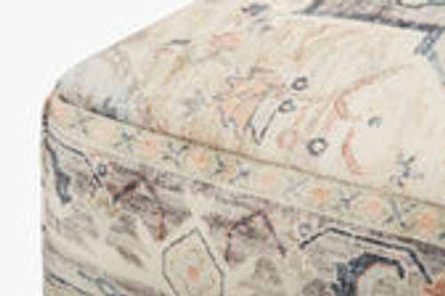 Loloi Poufs LPF0021 Beige Multi Pouf