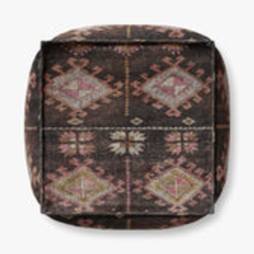 Loloi Poufs LPF0033 Multi Pouf