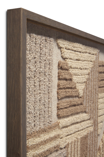 Loloi Legendary LEGEN Grey Ivory Wall Art