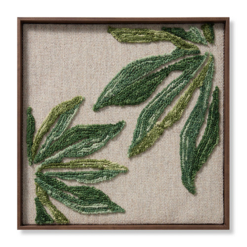 Loloi Wallacea WALLA Green Ivory Wall Art