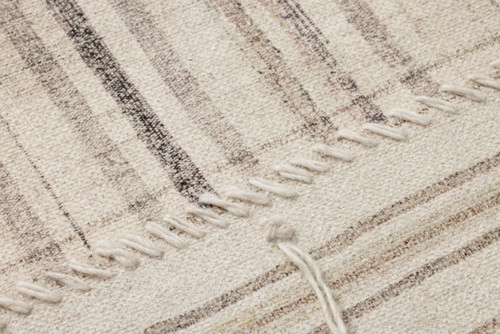 Loloi Patchwork C PATCC Beige Brown Wall Art