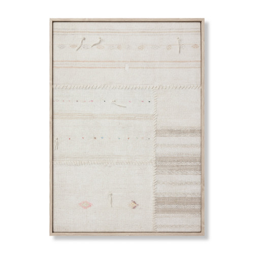 Loloi Rejuvinated REJUV Beige Brown Wall Art