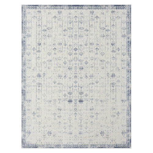 LR Home Aria 82427 Blue Gray Rug