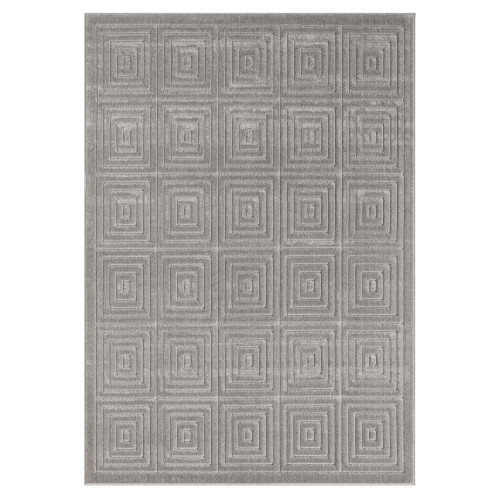 LR Home Atlas 82415 Gray Rug