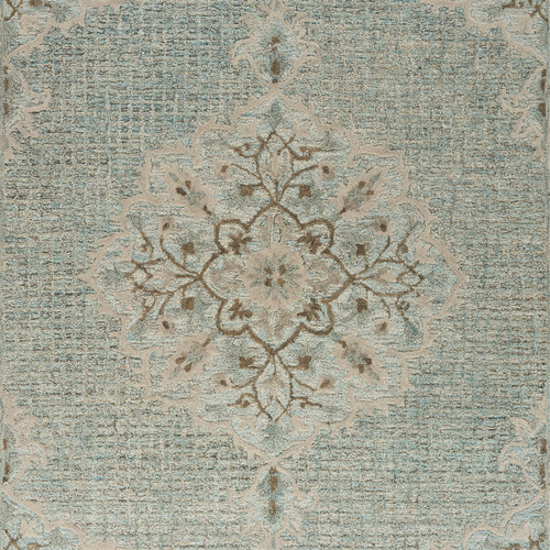 LR Home Modern Traditions 81290 Blue Lagoon Rug