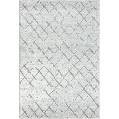 LR Home Calgary 82275 Cream Gray Rug