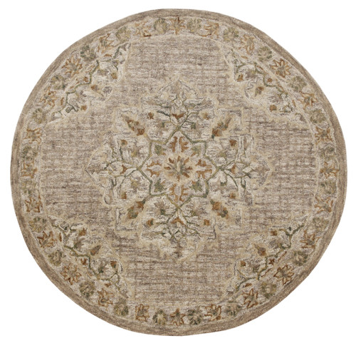 LR Home Sinuous 54120 Beige Cream Rug