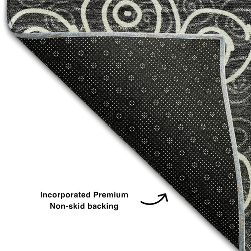 Addison Mayfield AMF728 Black Rug