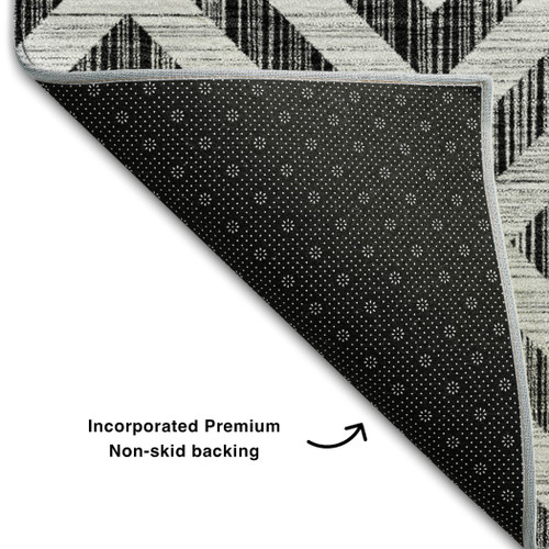 Addison Mayfield AMF733 Black Rug