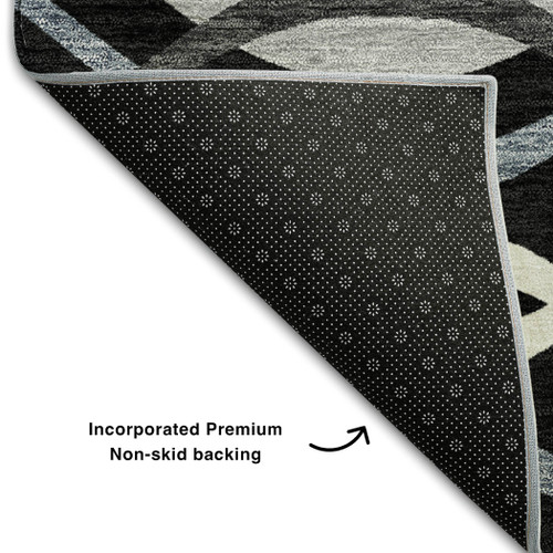 Addison Mayfield AMF757 Black Rug
