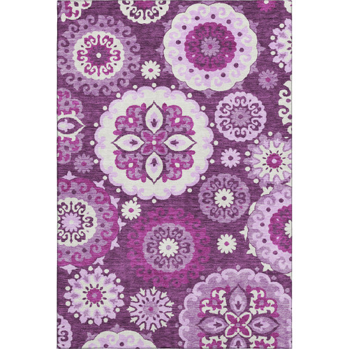 Addison Mayfield AMF763 Eggplant Rug