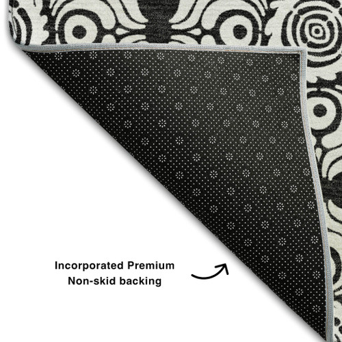 Addison Mayfield AMF854 Black Rug