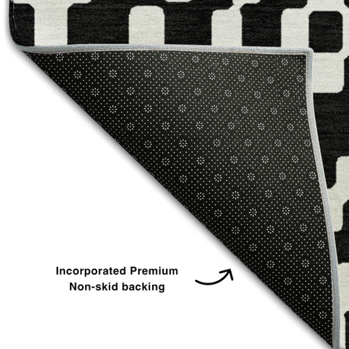 Addison Mayfield AMF891 Black Rug