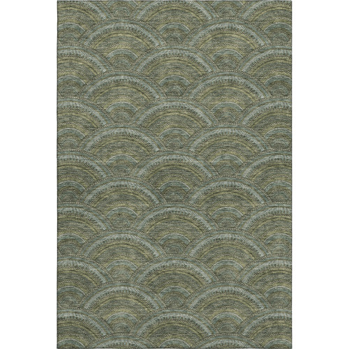 Addison Mayfield AMF984 Olive Rug