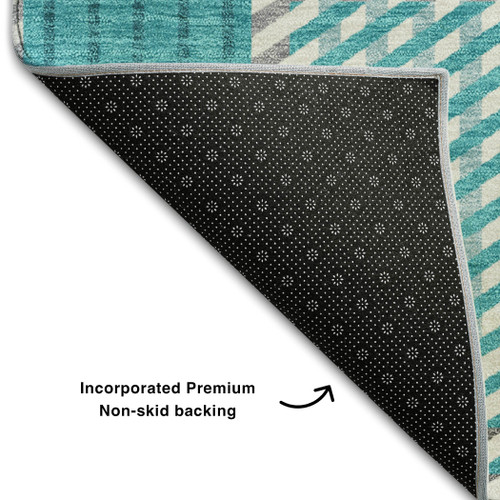 Addison Mayfield AMF1000 Teal Rug