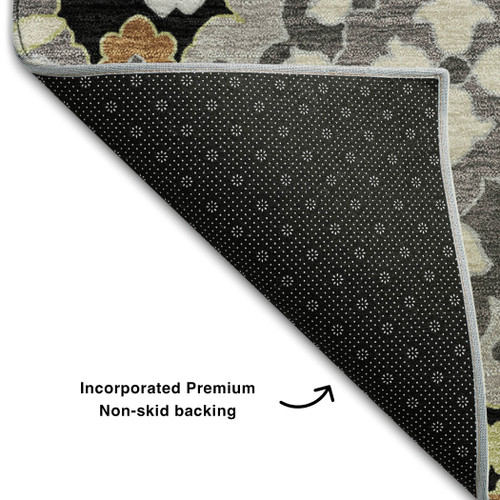 Addison Mayfield AMF1002 Black Rug