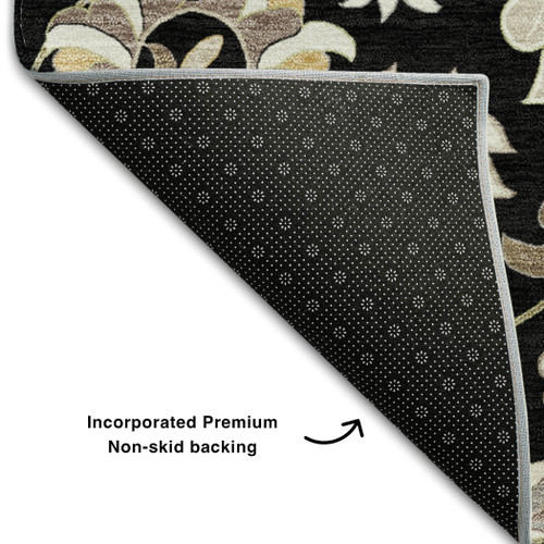 Addison Mayfield AMF1006 Black Rug