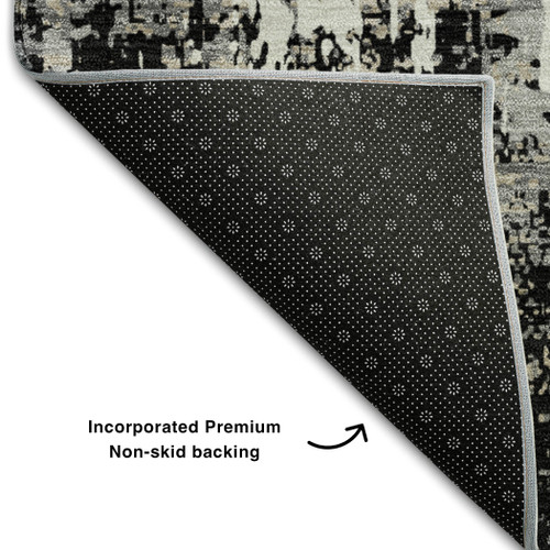 Addison Mayfield AMF1008 Black Rug