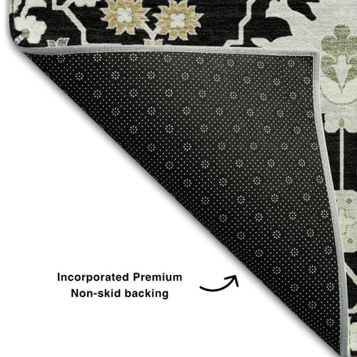 Addison Mayfield AMF1009 Black Rug