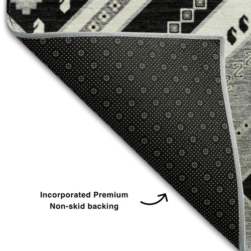 Addison Mayfield AMF1010 Black Rug