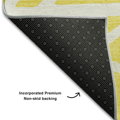 Addison Mayfield AMF1040 Yellow Rug