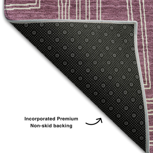 Addison Mayfield AMF1045 Eggplant Rug